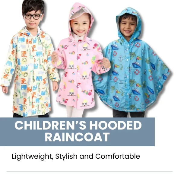 Children's Hooded Raincoat