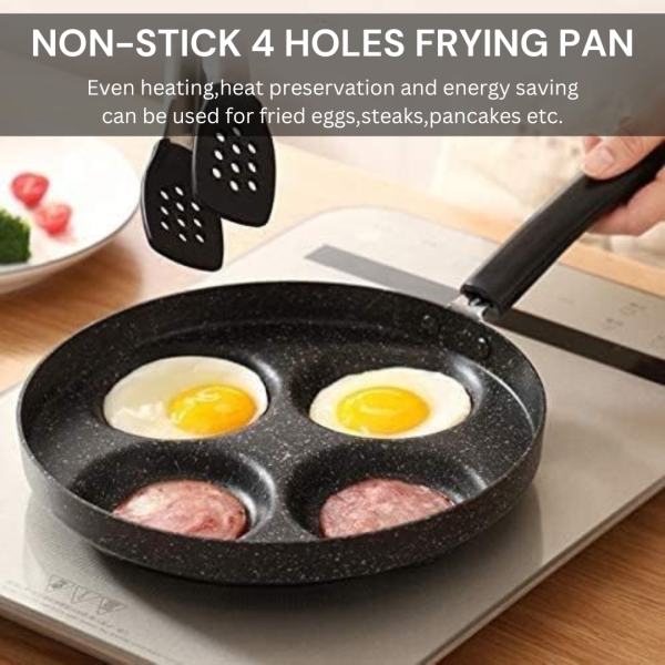 𝙽𝙾𝙽-𝚂𝚃𝙸𝙲𝙺 4 𝙷𝙾𝙻𝙴𝚂 𝙵𝚁𝚈𝙸𝙽𝙶 𝙿𝙰𝙽