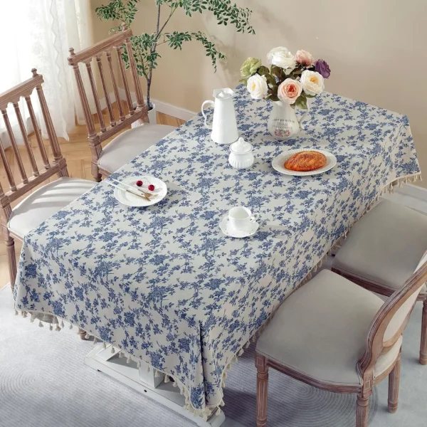 Vintage Tassel Tablecloth