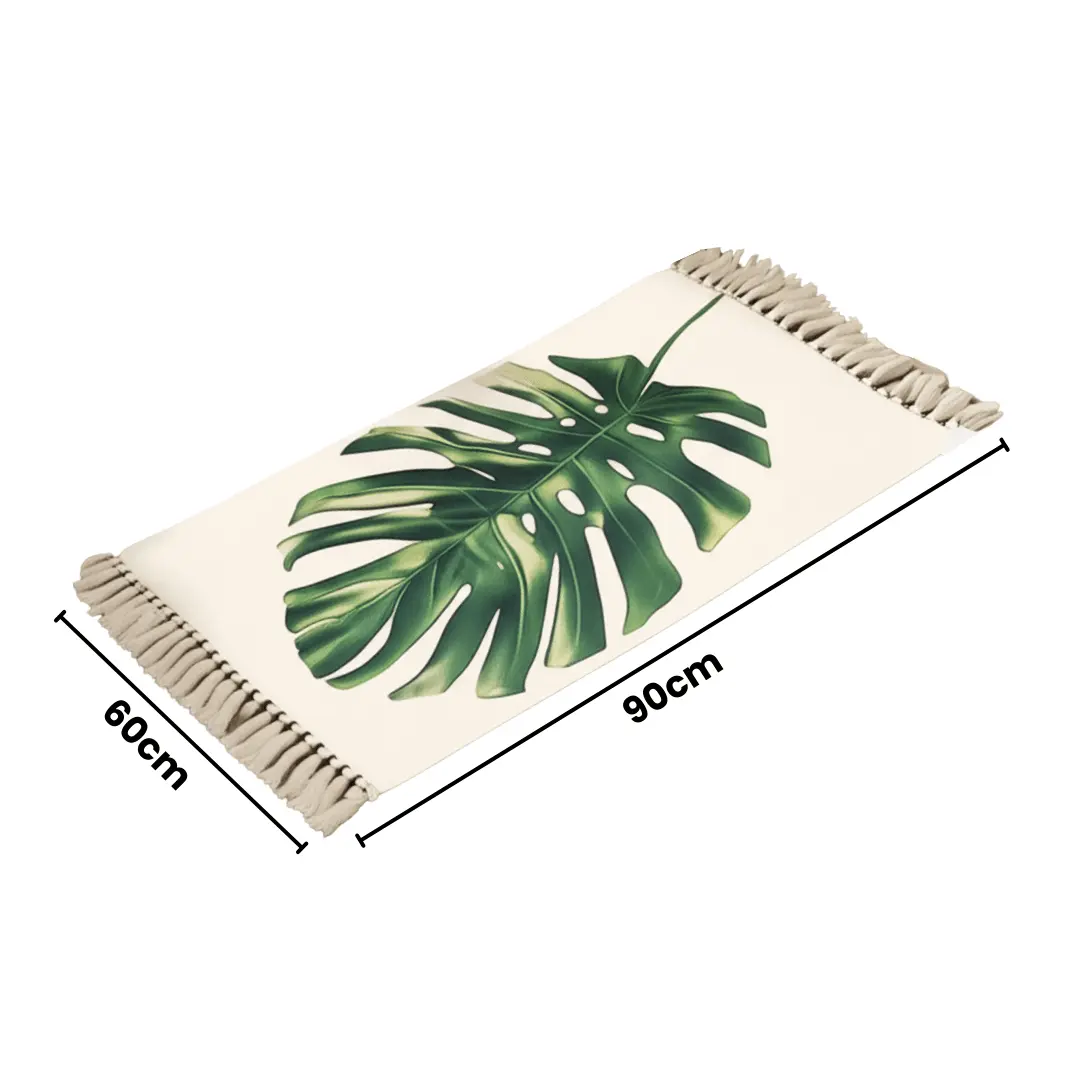 Cotton & Linen Retro Ethnic Style Carpet | Floor Mat | Rug - Image 9