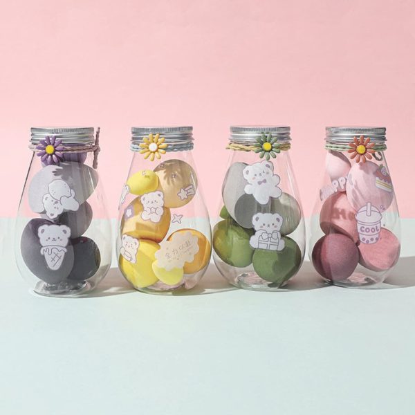 6𝙿𝙲𝚂 𝙱𝙴𝙰𝚄𝚃𝚈 𝙱𝙻𝙴𝙽𝙳𝙴𝚁 𝙼𝙰𝙺𝙴𝚄𝙿 𝙿𝚄𝙵𝙵 𝚂𝙴𝚃 𝚆𝙸𝚃𝙷 𝙱𝙾𝚃𝚃𝙻𝙴