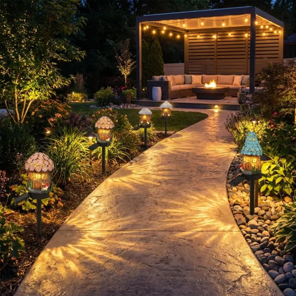 Along Walkway